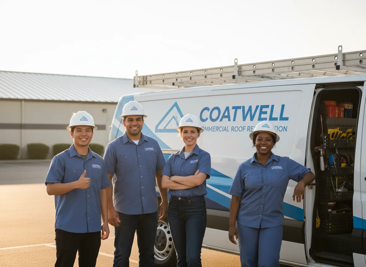 Commercial roof coating company in Van Wert, IA